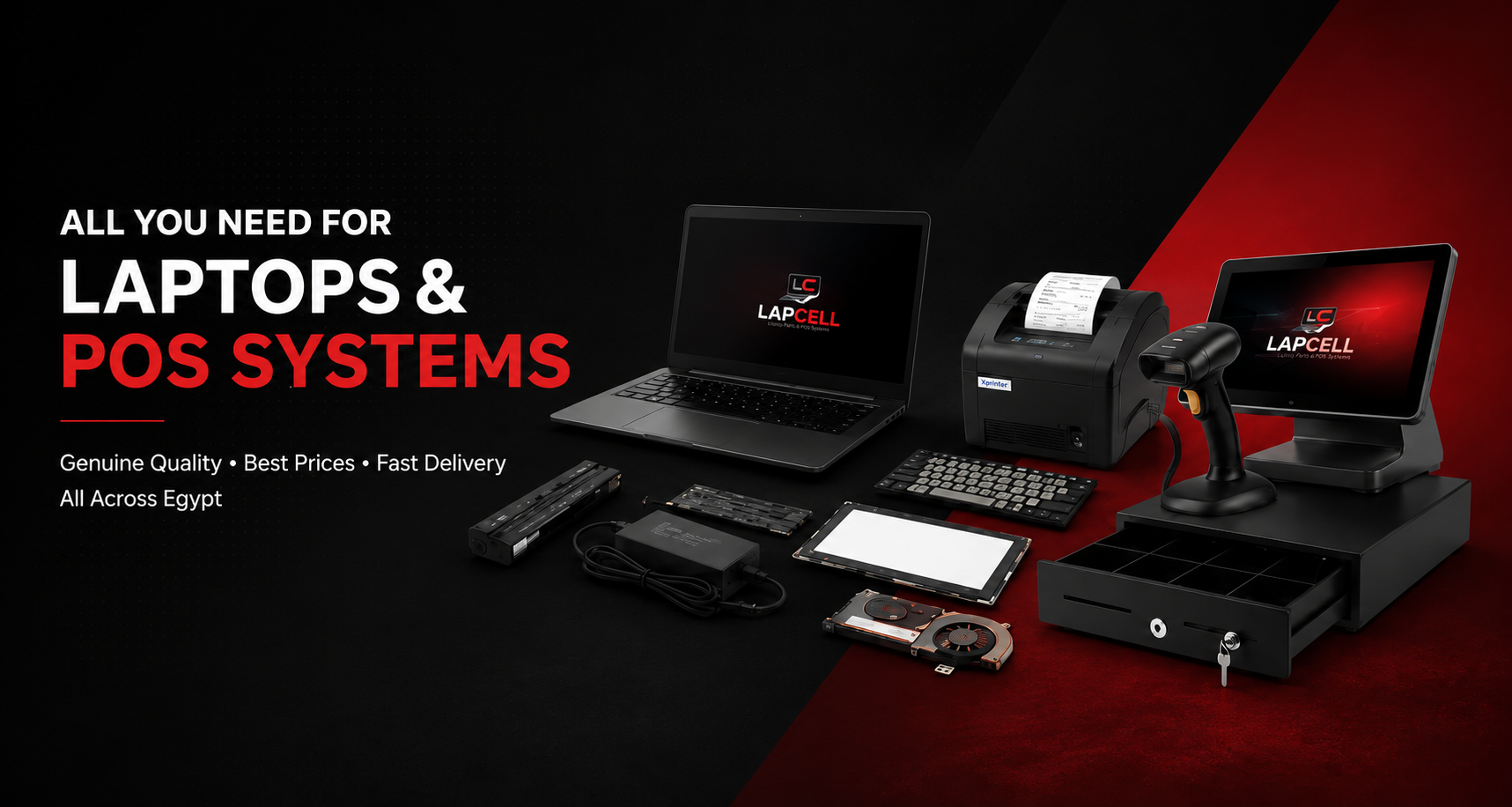 Laptop Spare Parts and POS Systems Supplier in Egypt