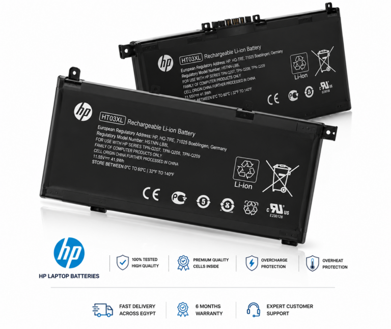 HP Laptop Battery Replacement for Pavilion, ProBook, EliteBook, Envy and Notebook Series – LapCell Egypt